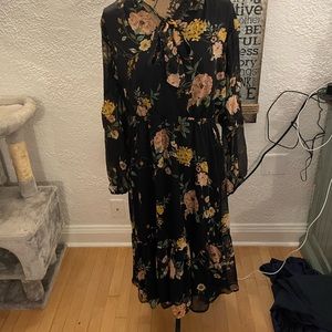 LC Lauren Conrad Floral Dress